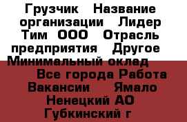 Грузчик › Название организации ­ Лидер Тим, ООО › Отрасль предприятия ­ Другое › Минимальный оклад ­ 16 000 - Все города Работа » Вакансии   . Ямало-Ненецкий АО,Губкинский г.